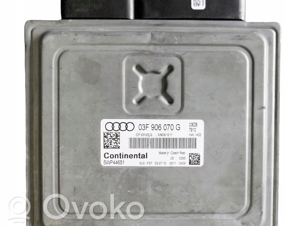 Audi A3 S3 8P Variklio valdymo blokas 