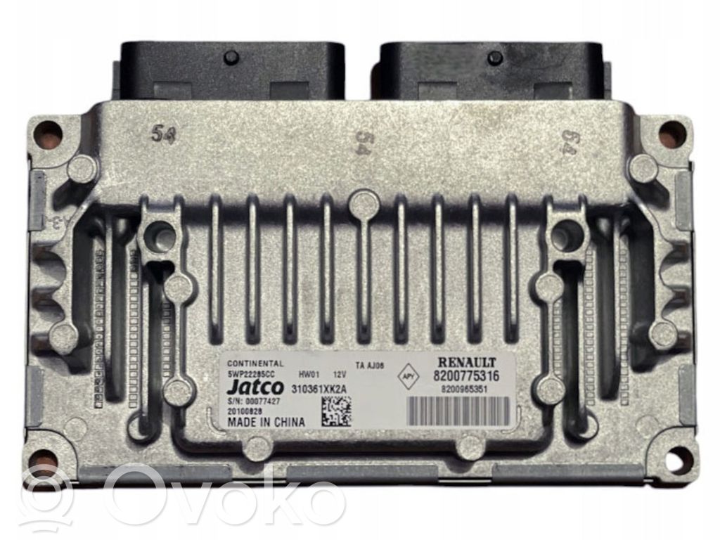 Gearbox control unit/module   8200775316,5WP22285CC