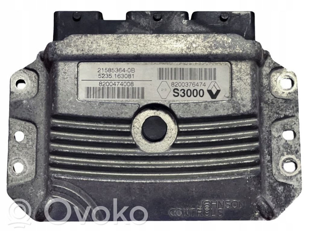 Renault Modus Sterownik / Moduł ECU 