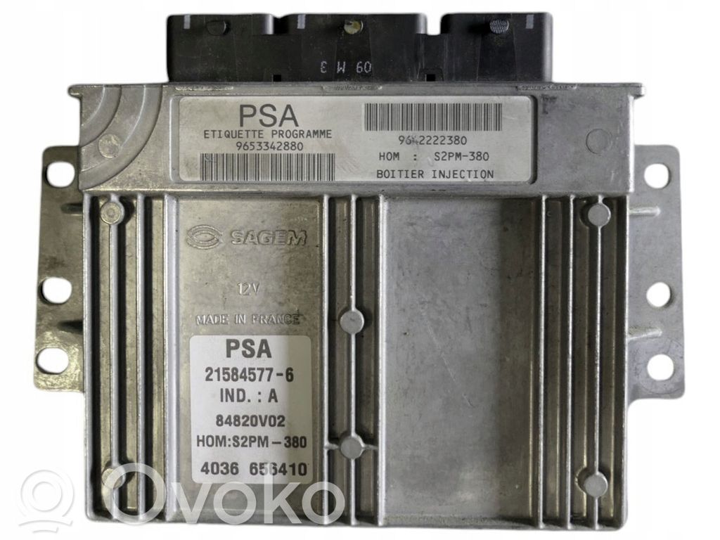 Citroen C2 Engine control unit/module 