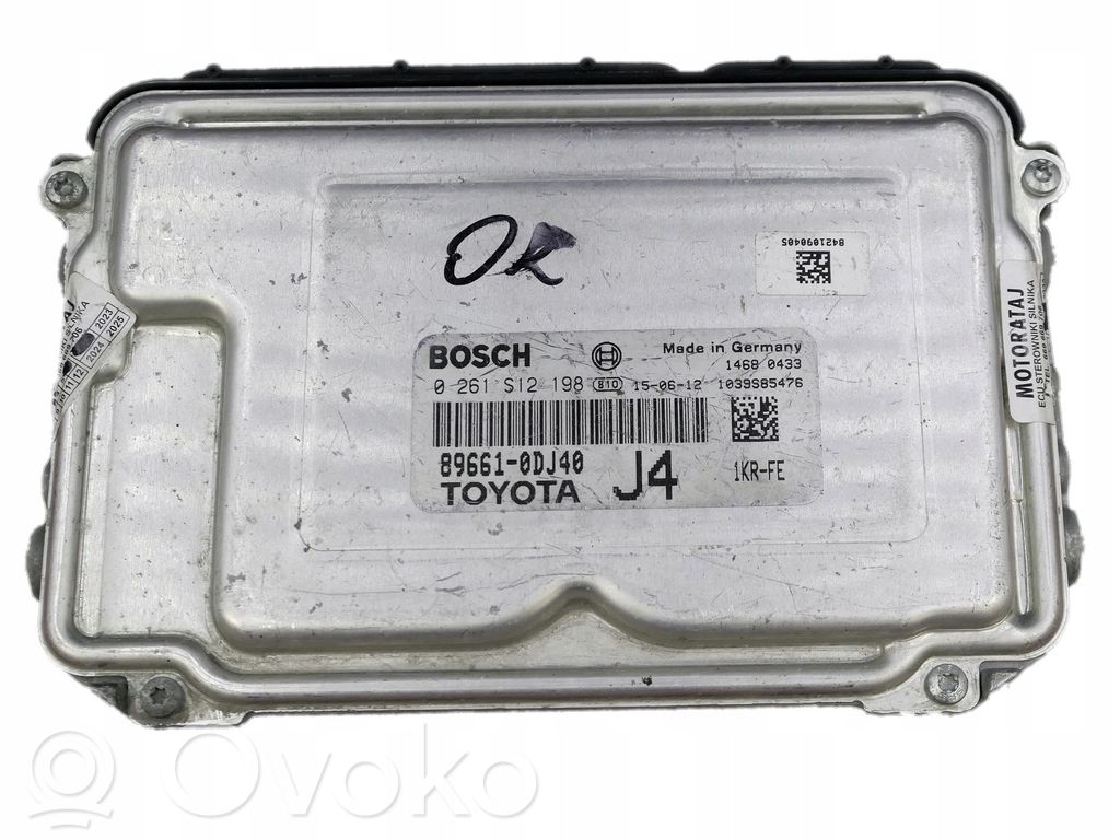 Toyota Yaris Engine control unit/module 