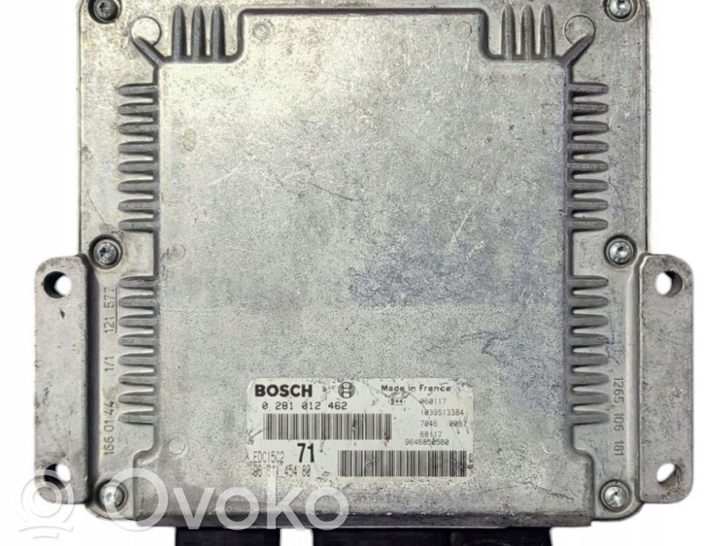 Peugeot 807 Engine control unit/module 