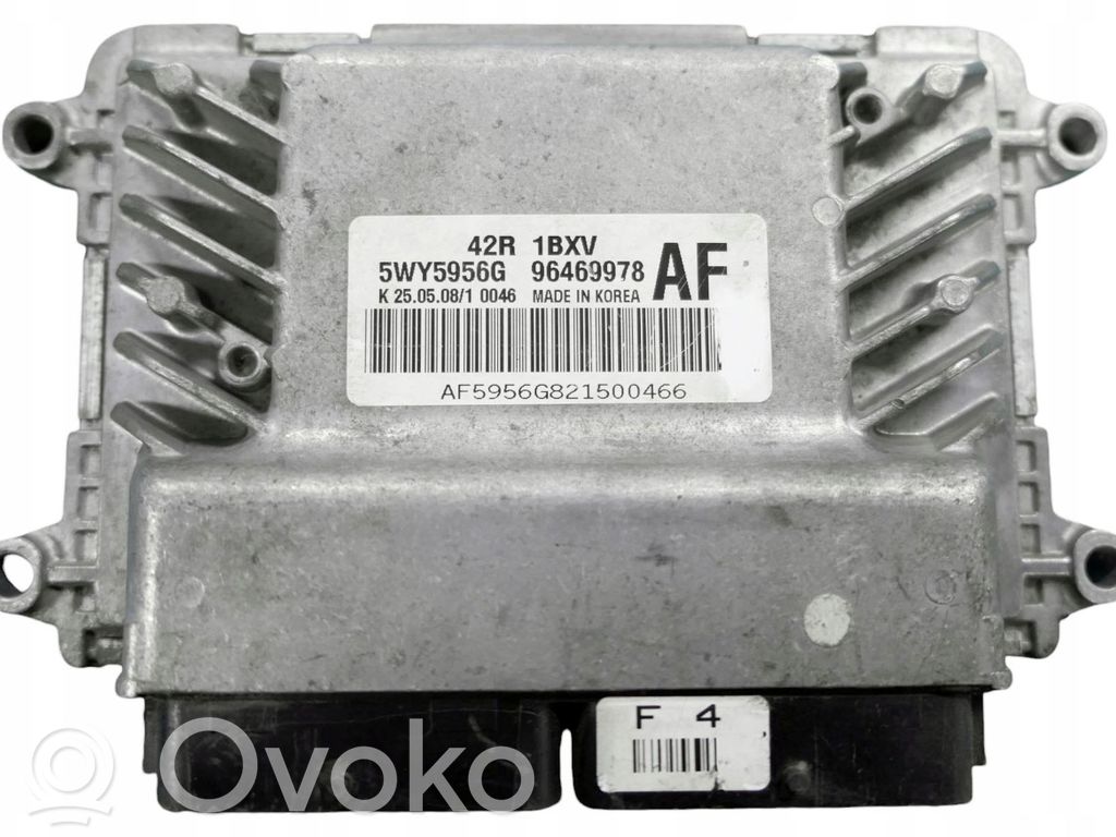 Chevrolet Aveo Unitate/modul de control motor 