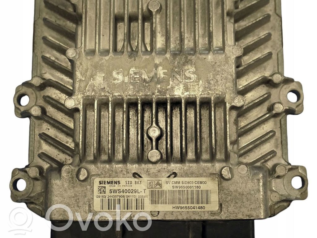 Peugeot 307 Engine control unit/module 