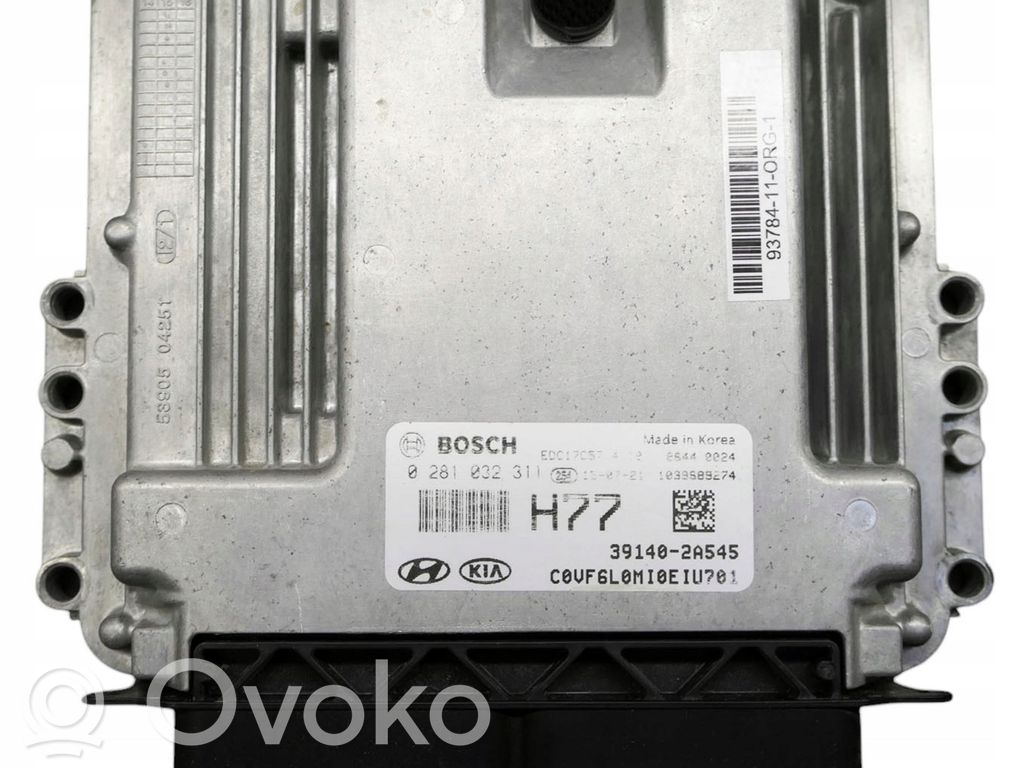 Engine control unit/module   0281032311,2A545,39140