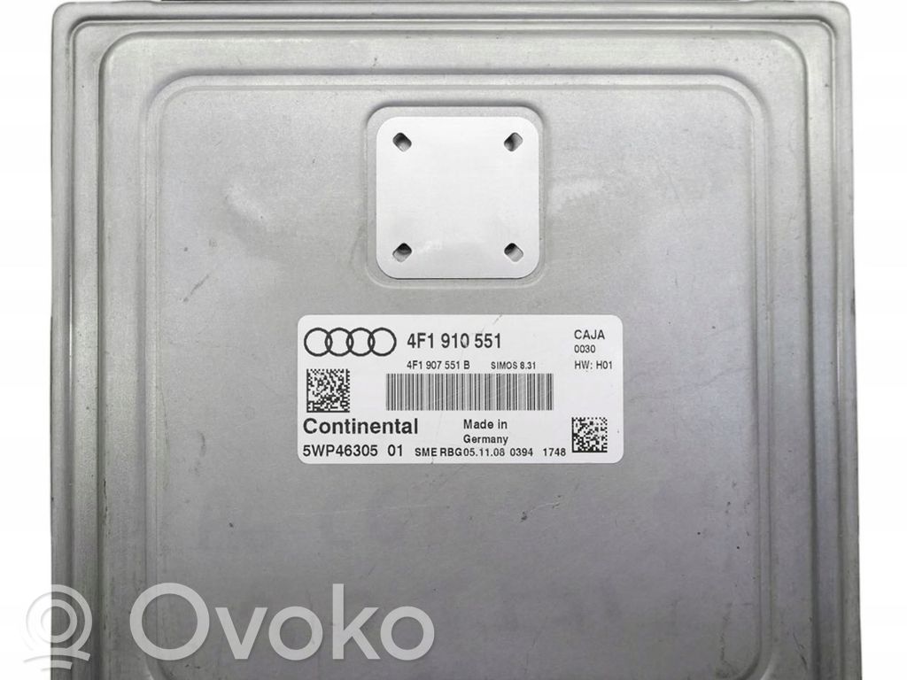 Audi A6 S6 C6 4F Engine control unit/module 