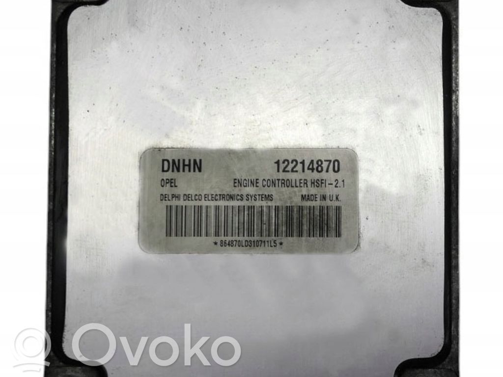 Opel Astra G Engine control unit/module 