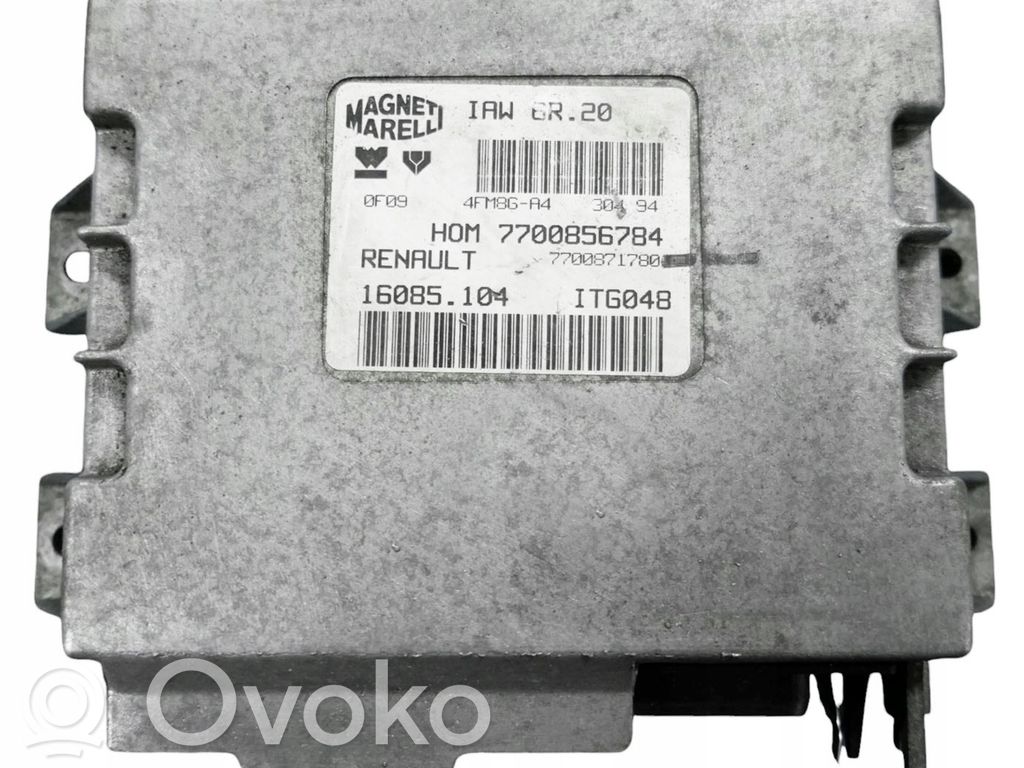Engine control unit/module   IAW6R20,HOM7700856784,IAW6R