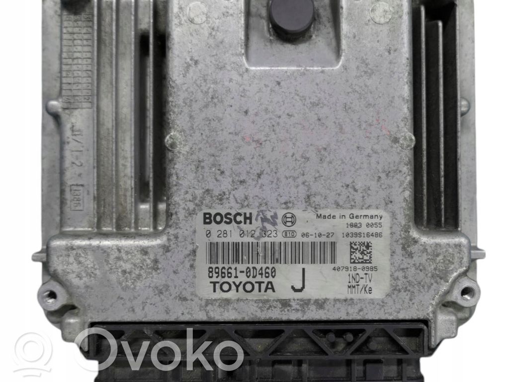 Toyota Yaris Unitate/modul de control motor 