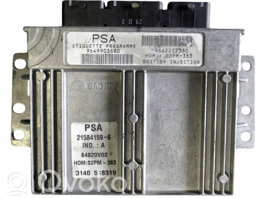 Citroen C2 Engine control unit/module 
