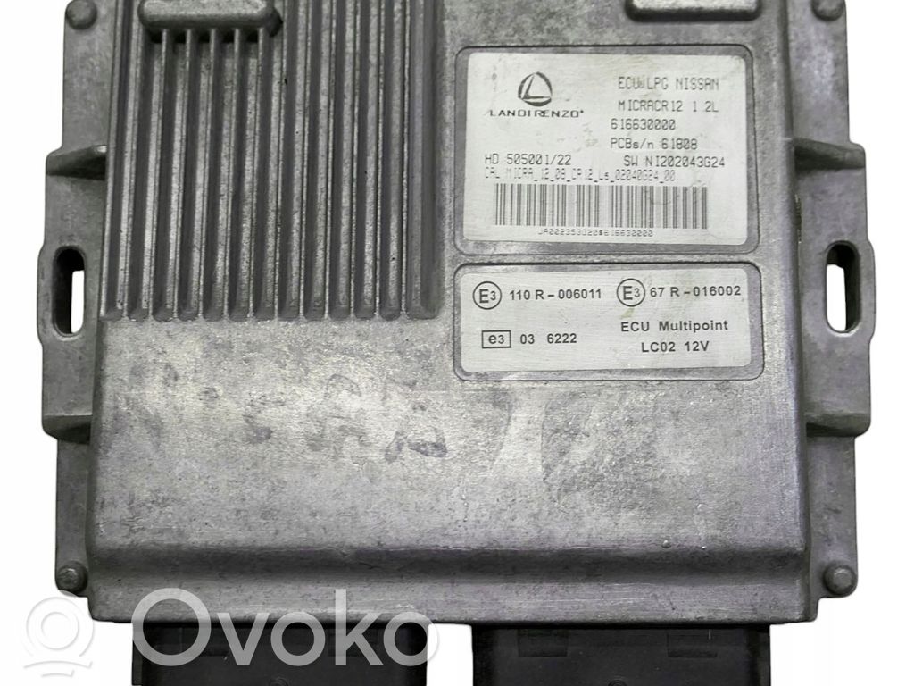 Nissan Micra Engine control unit/module 