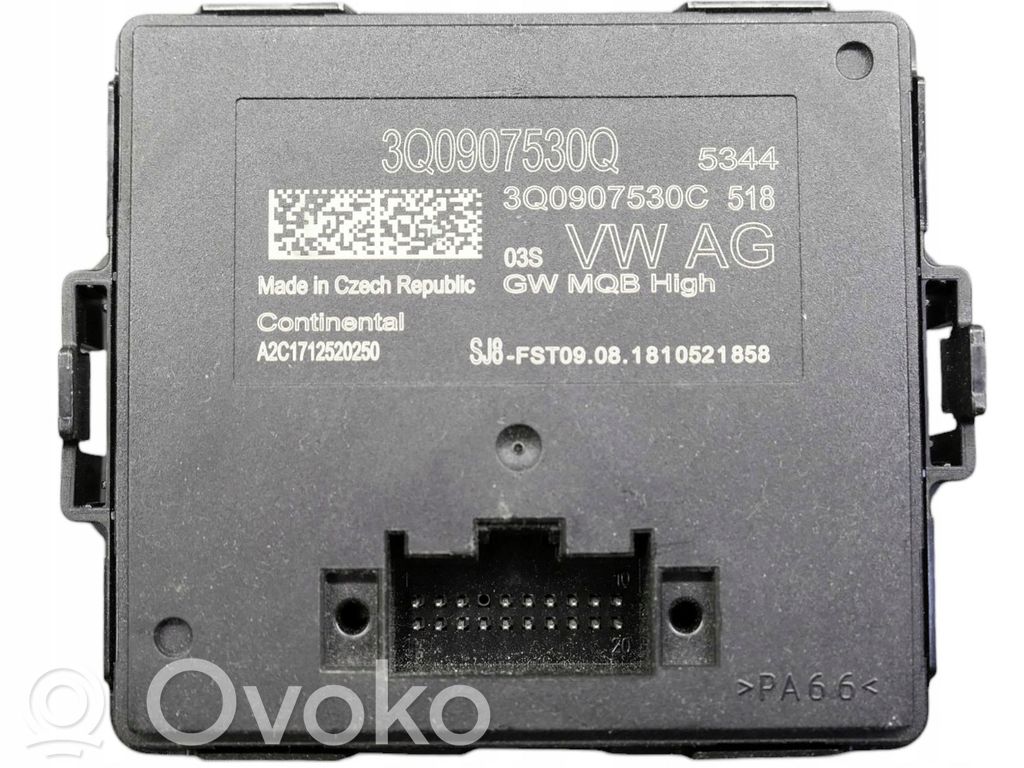 Módulo de control Gateway   3Q0907530C,A2C1712520250,3Q0907530Q