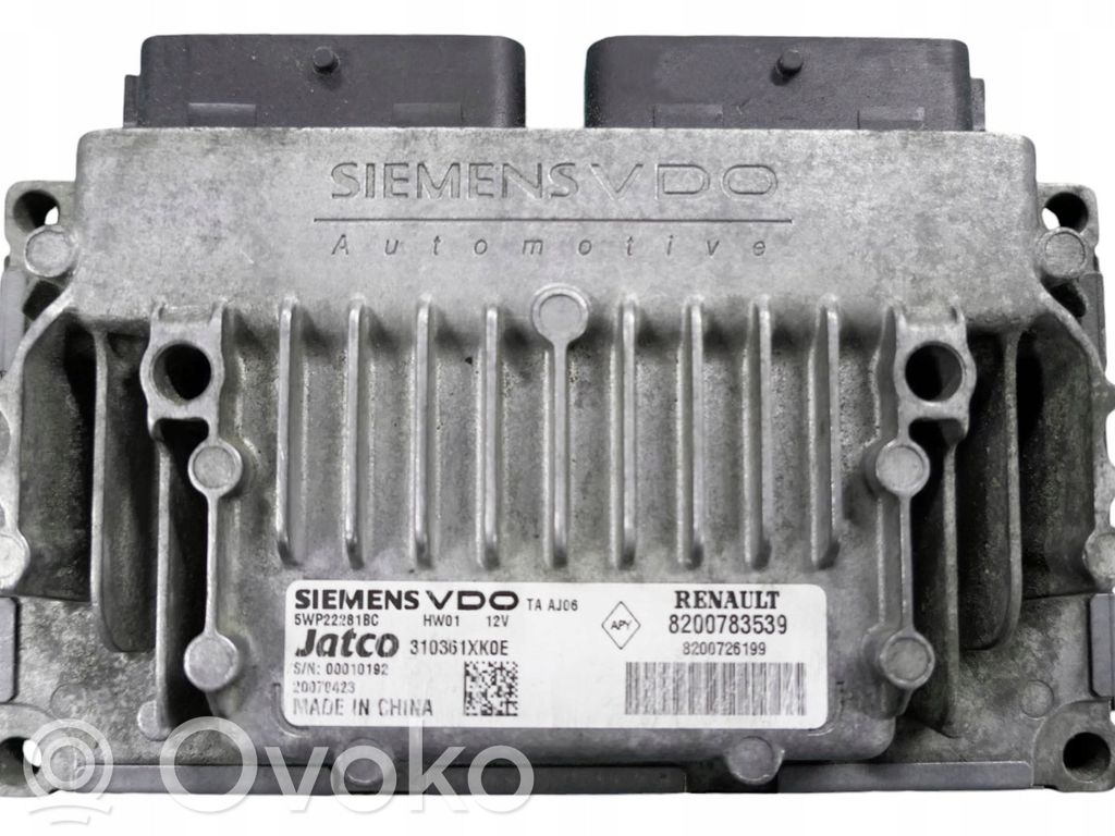 Engine control unit/module   8200783539,5WP22281BC