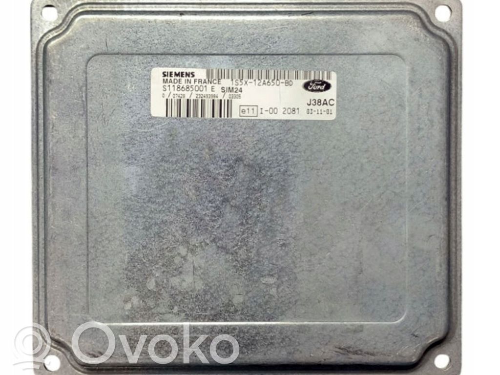 Unidad de control/módulo del motor   1S5X12A650BD,S118685001E