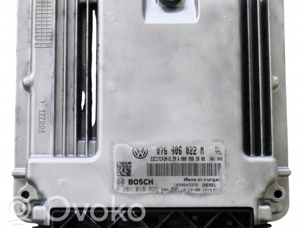 Volkswagen Crafter Engine control unit/module 