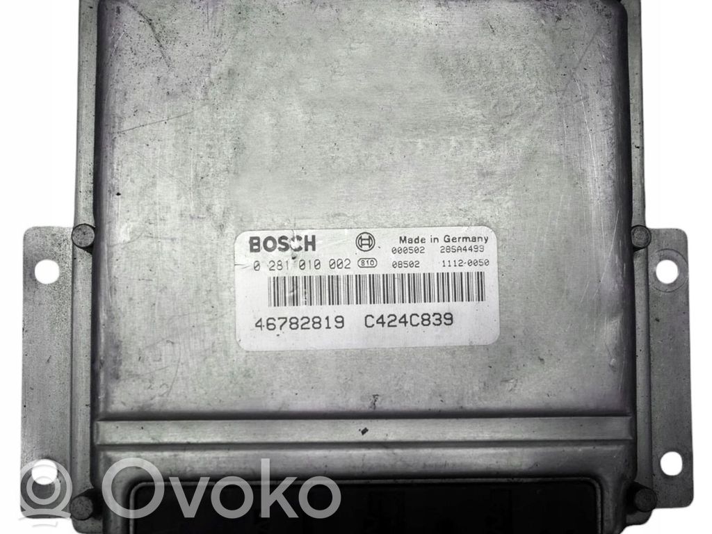 Lancia Lybra Engine control unit/module 