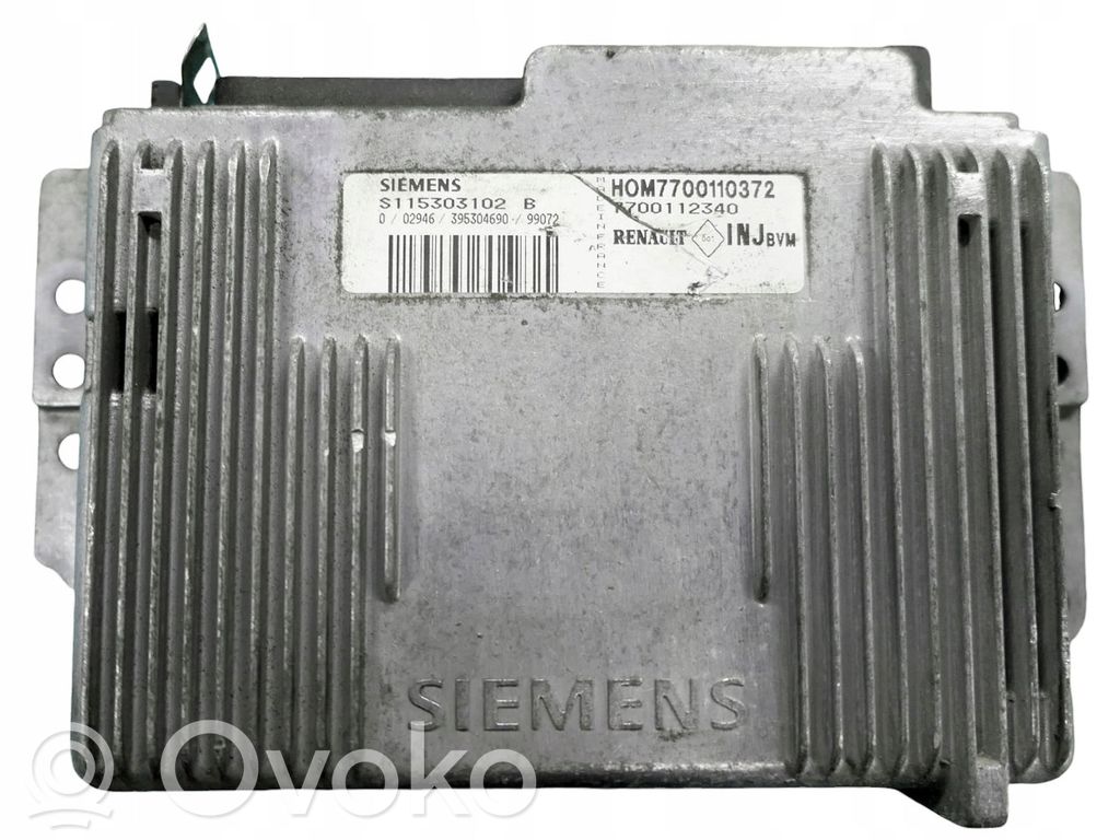 Renault Clio II Engine control unit/module 