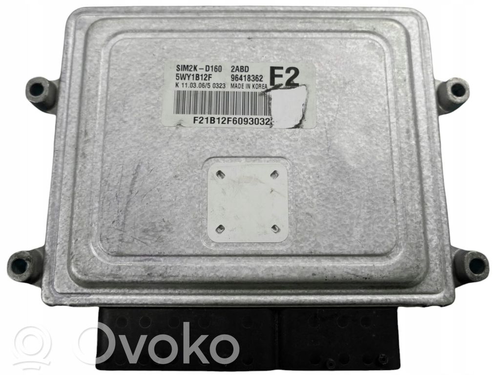 Chevrolet Epica Engine control unit/module 