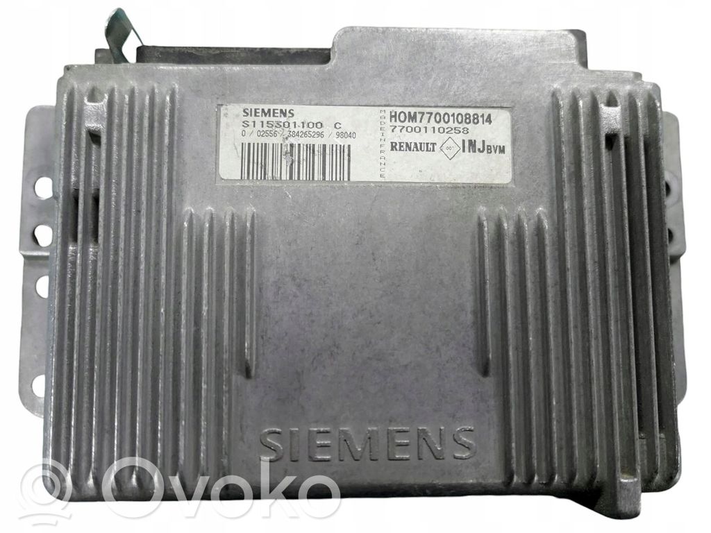 Renault Clio II Engine control unit/module 