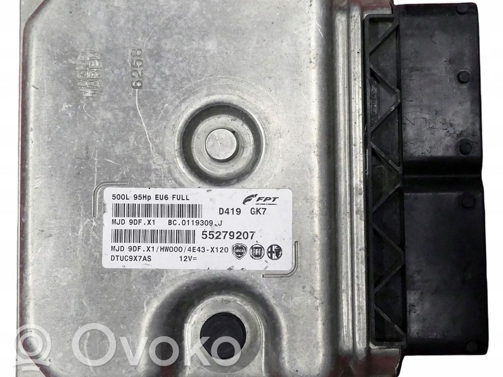 Fiat 500 Engine control unit/module 