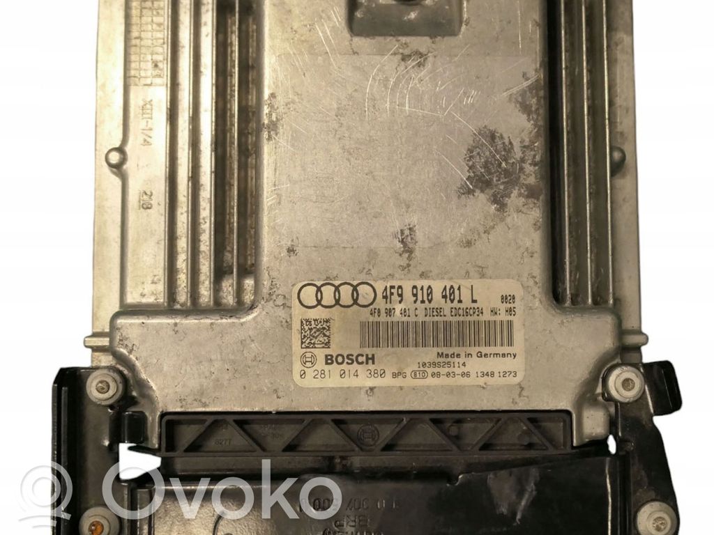 Audi A6 S6 C6 4F Variklio valdymo blokas 