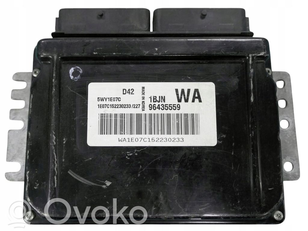 Engine control unit/module   96435559,5WY1E07C