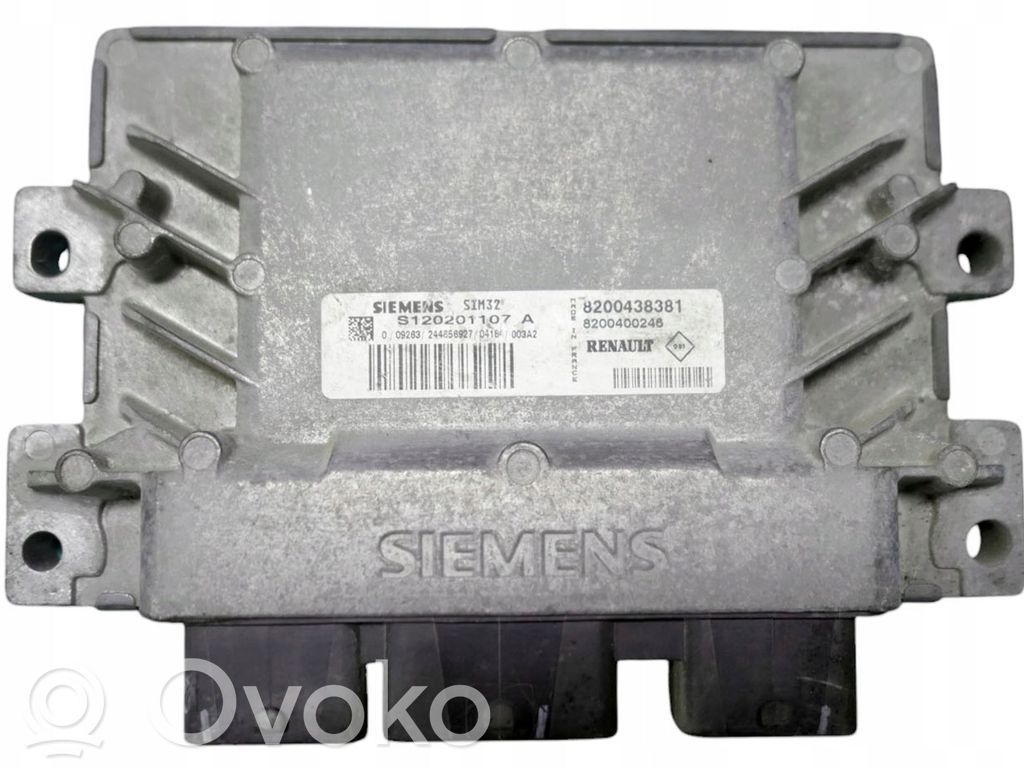 Renault Clio II Engine control unit/module 