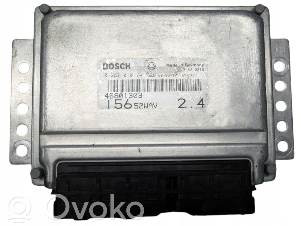 Alfa Romeo 156 Engine control unit/module 