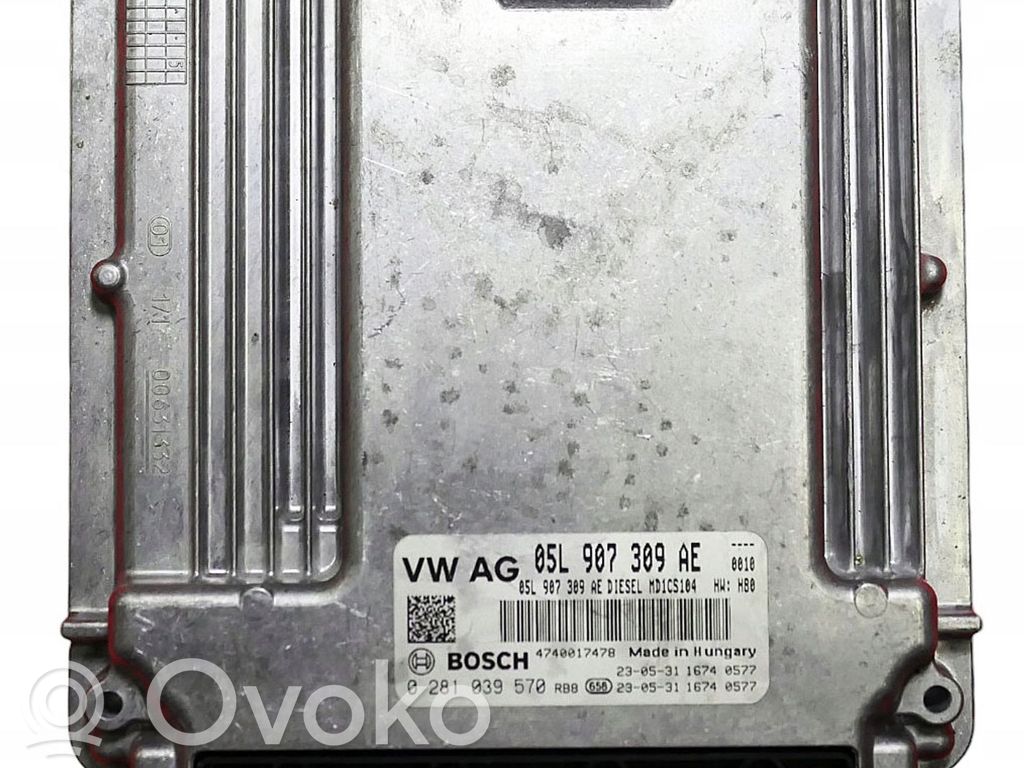 Audi A6 S6 C8 4K Engine control unit/module 