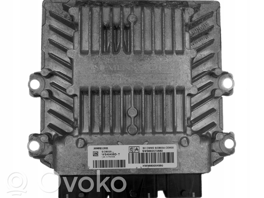 Citroen C4 Grand Picasso Engine control unit/module 