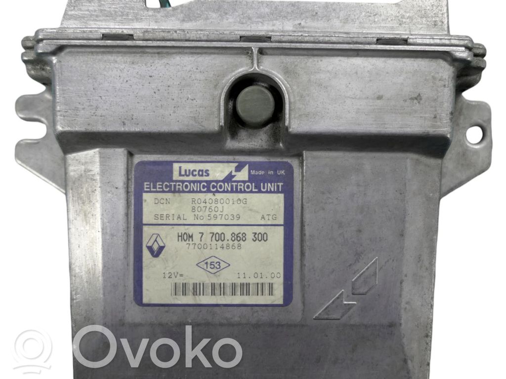 Renault Kangoo I Engine control unit/module 
