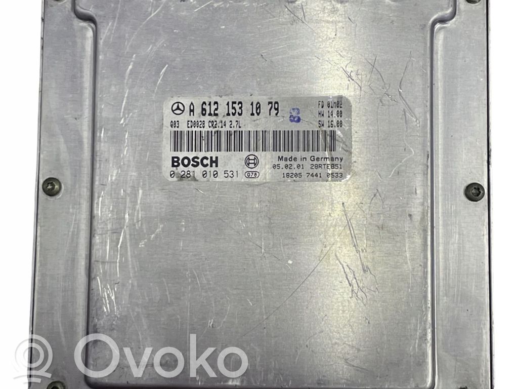 Mercedes-Benz C W203 Engine control unit/module 