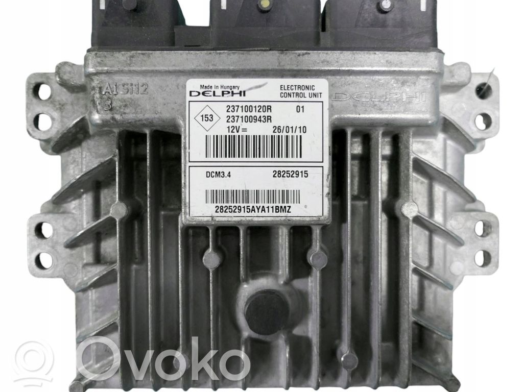Renault Megane III Unitate/modul de control motor 