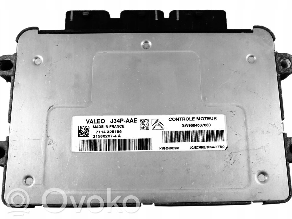 Peugeot 206 Engine control unit/module 