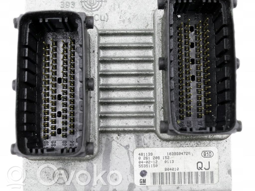 Opel Astra H Engine control unit/module 