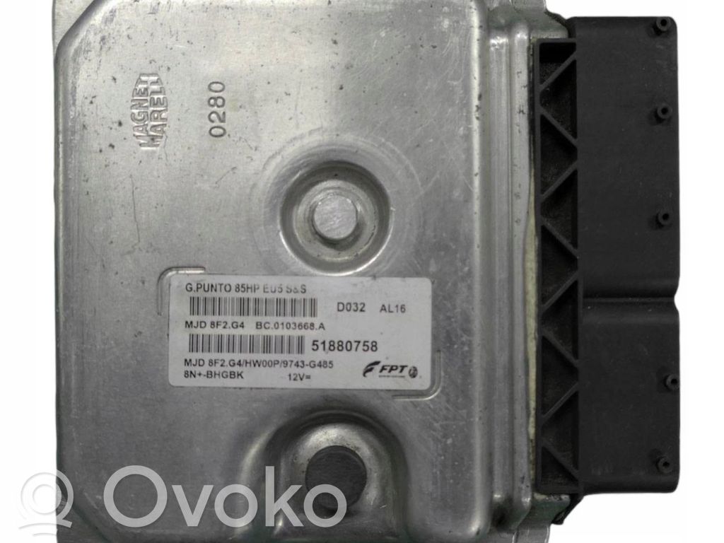 Fiat Grande Punto Unitate/modul de control motor 