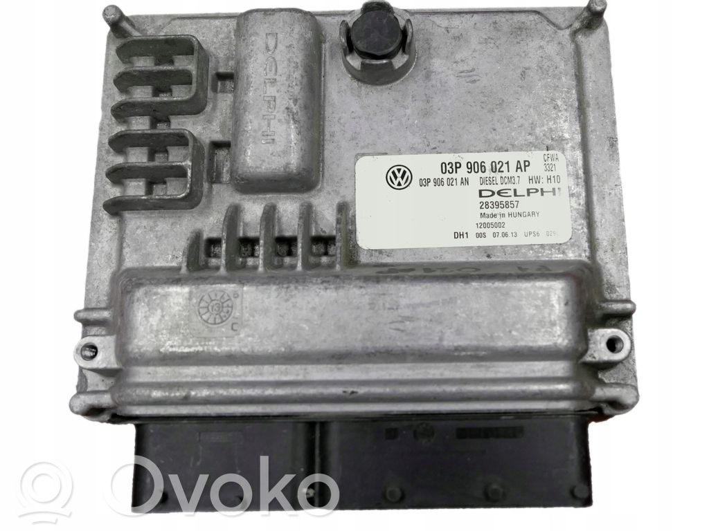 Skoda Fabia Mk2 (5J) Centralina/modulo del motore 