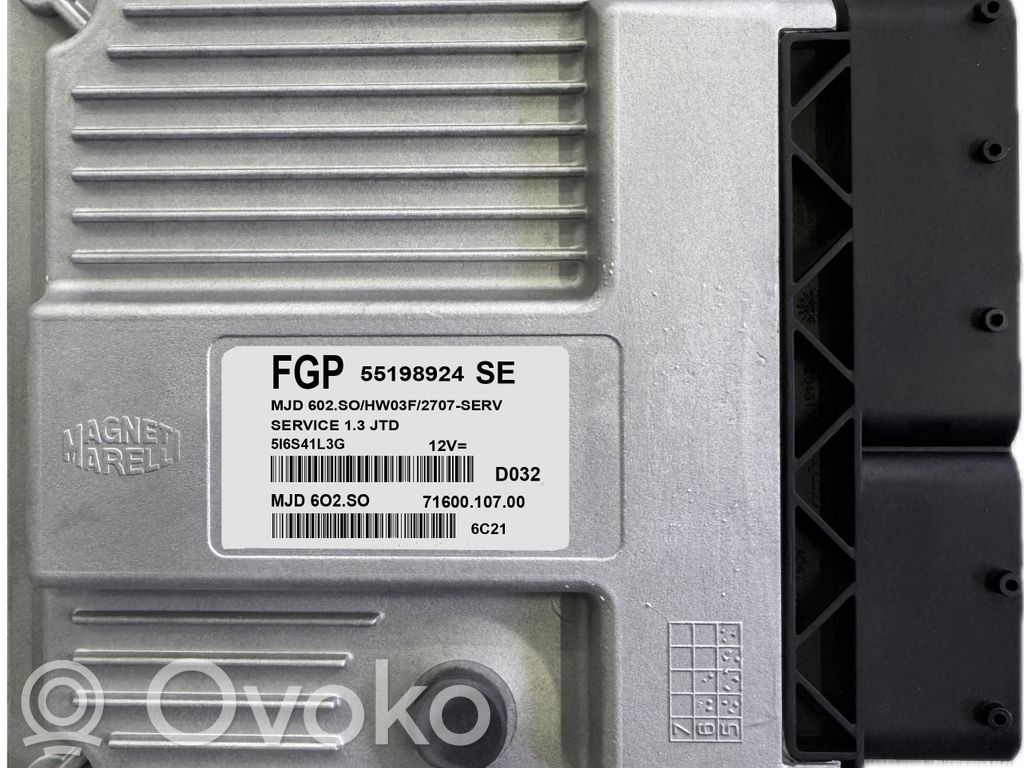 Opel Astra H Engine control unit/module 