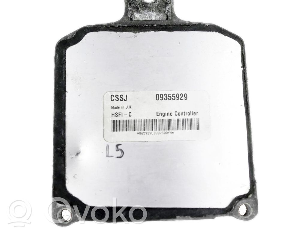 Engine control unit/module   09355929,CSSJ