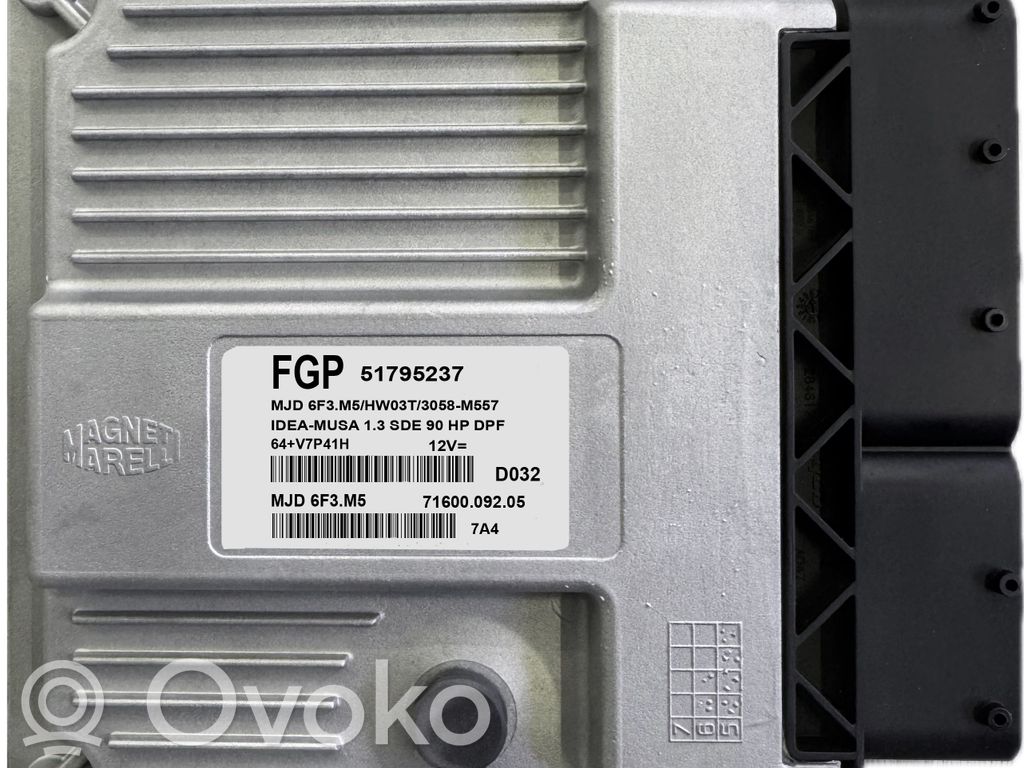Fiat Idea Engine control unit/module 