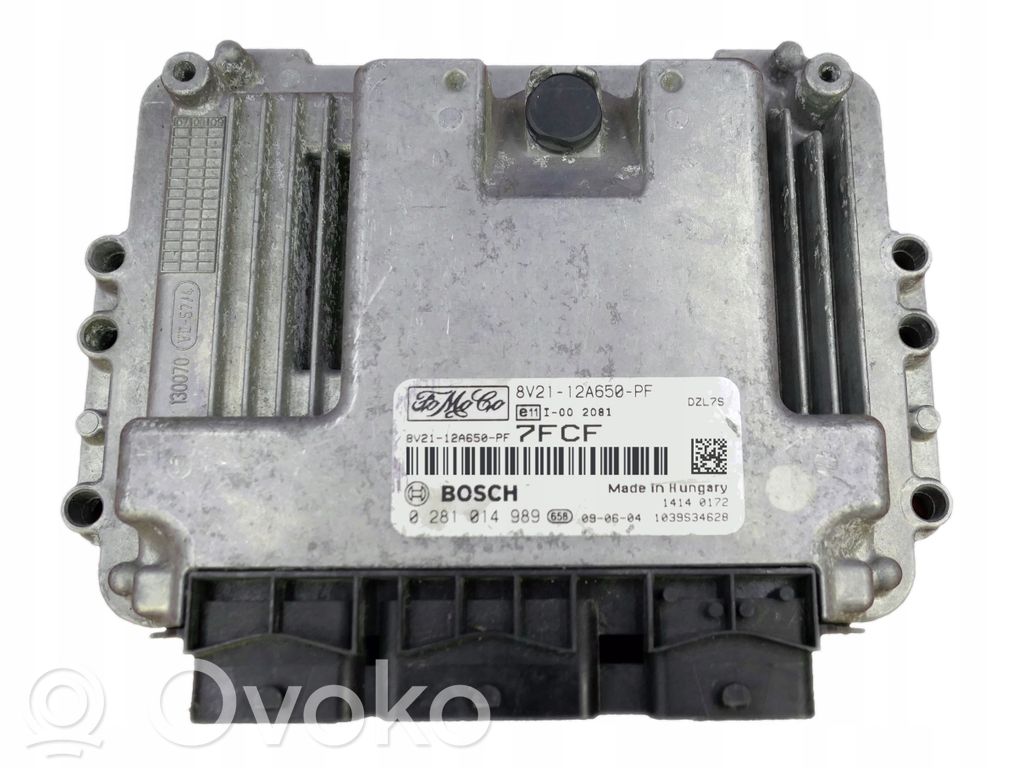 Ford Fiesta Engine control unit/module 