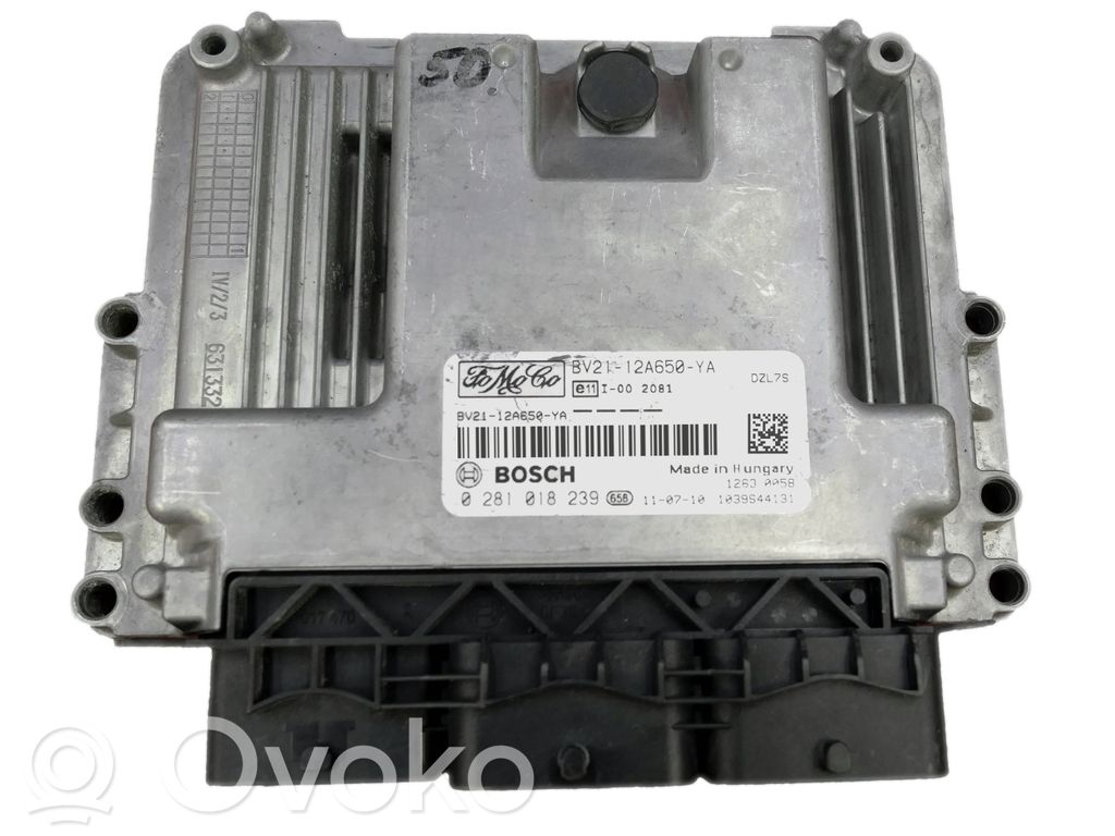 Engine control unit/module   BV2112A650YA,0281018239