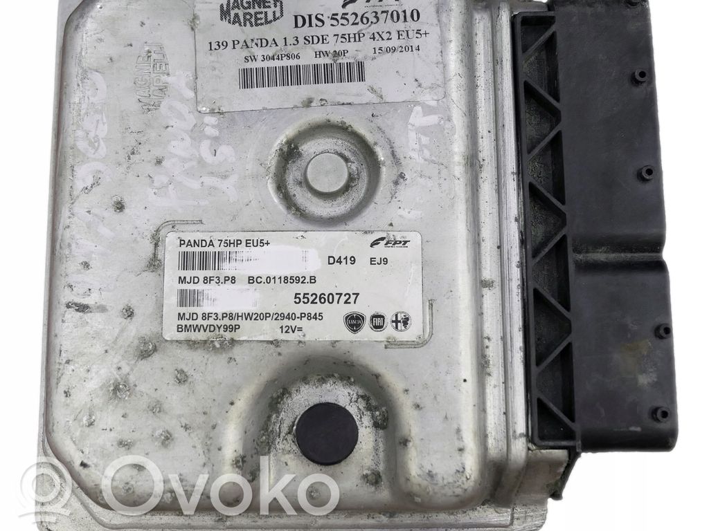 Fiat Panda II Engine control unit/module 