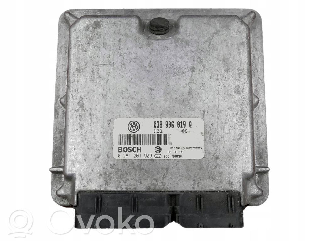 Volkswagen Sharan Unitate/modul de control motor 