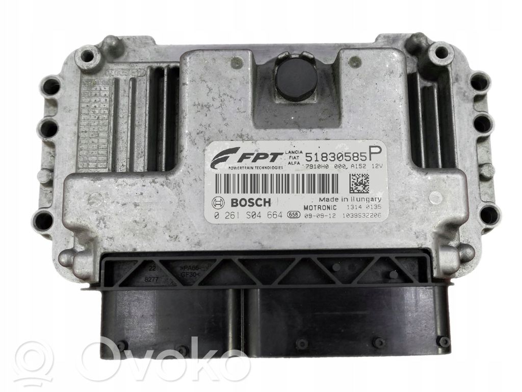 Engine control unit/module   51830585P,0261S04664