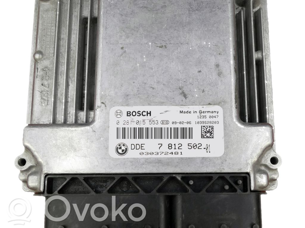BMW 3 E90 E91 Engine control unit/module 