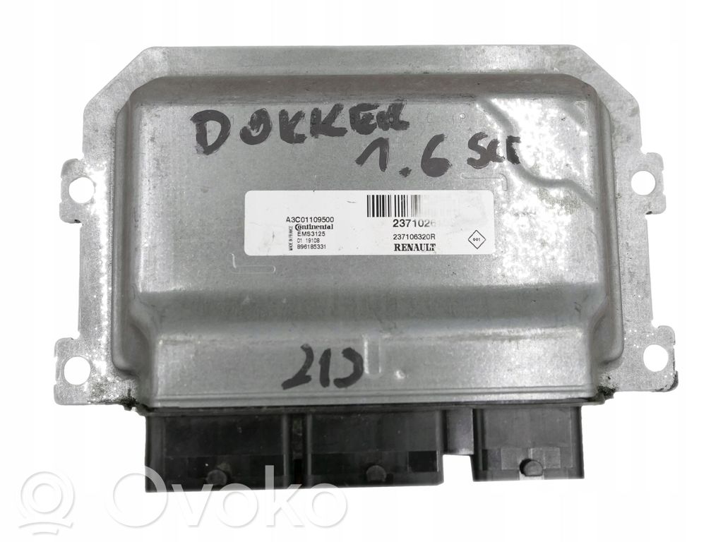 Dacia Dokker Engine control unit/module 