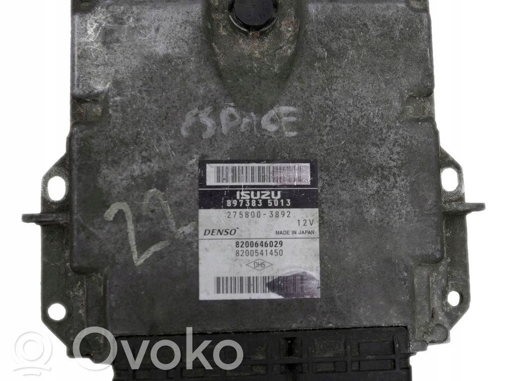 Renault Espace IV Engine control unit/module 