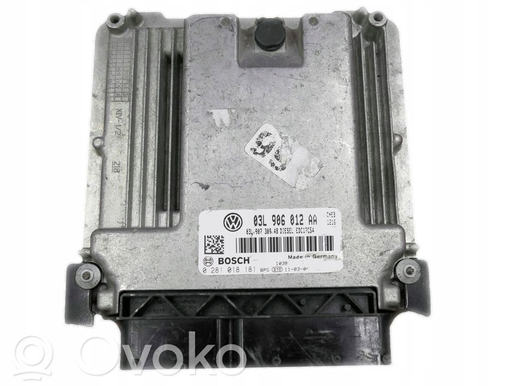 Volkswagen Amarok Engine control unit/module 