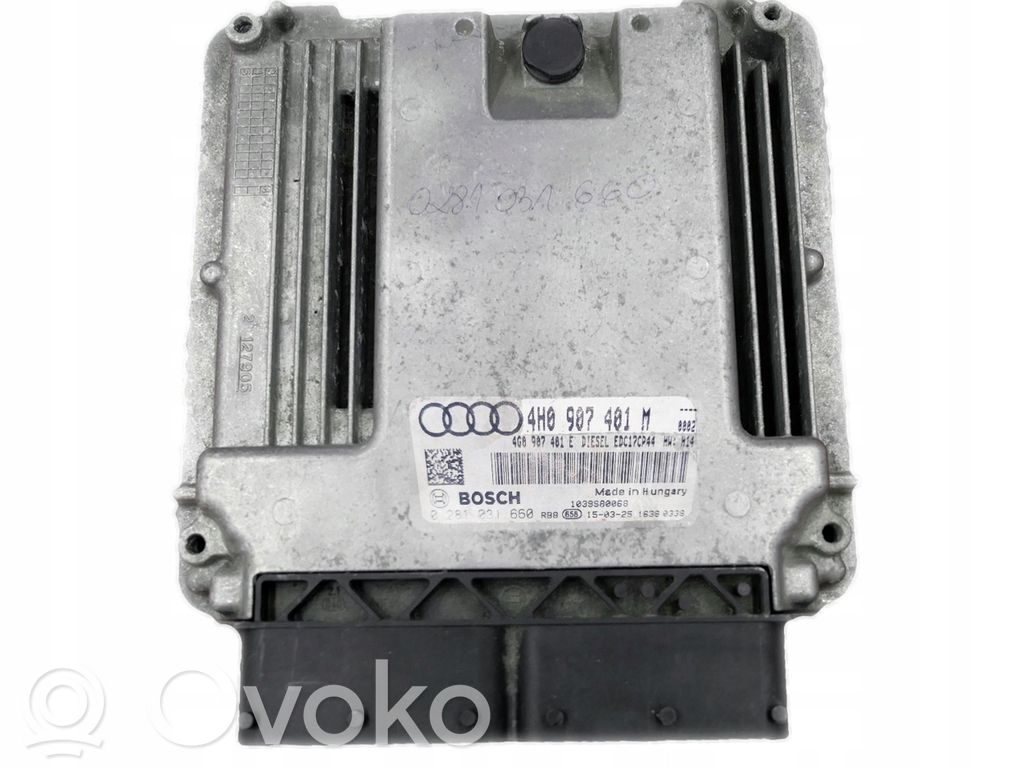 Audi A8 S8 D4 4H Engine control unit/module 